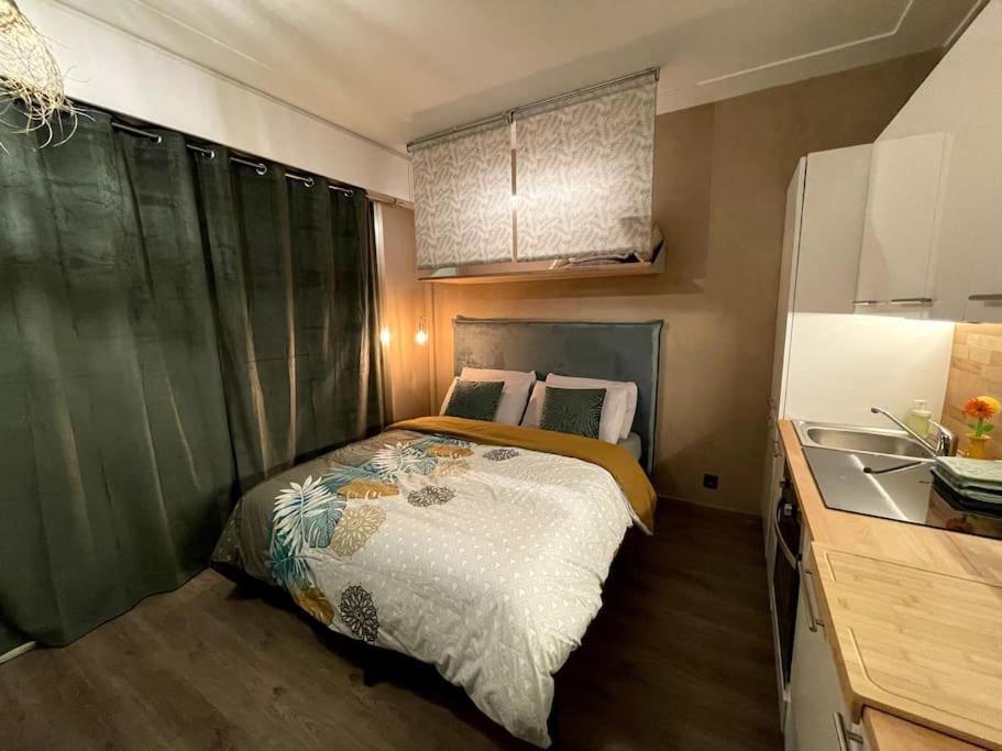 La Room: Seaside Apartment + Terrace + Parking Menton Bagian luar foto