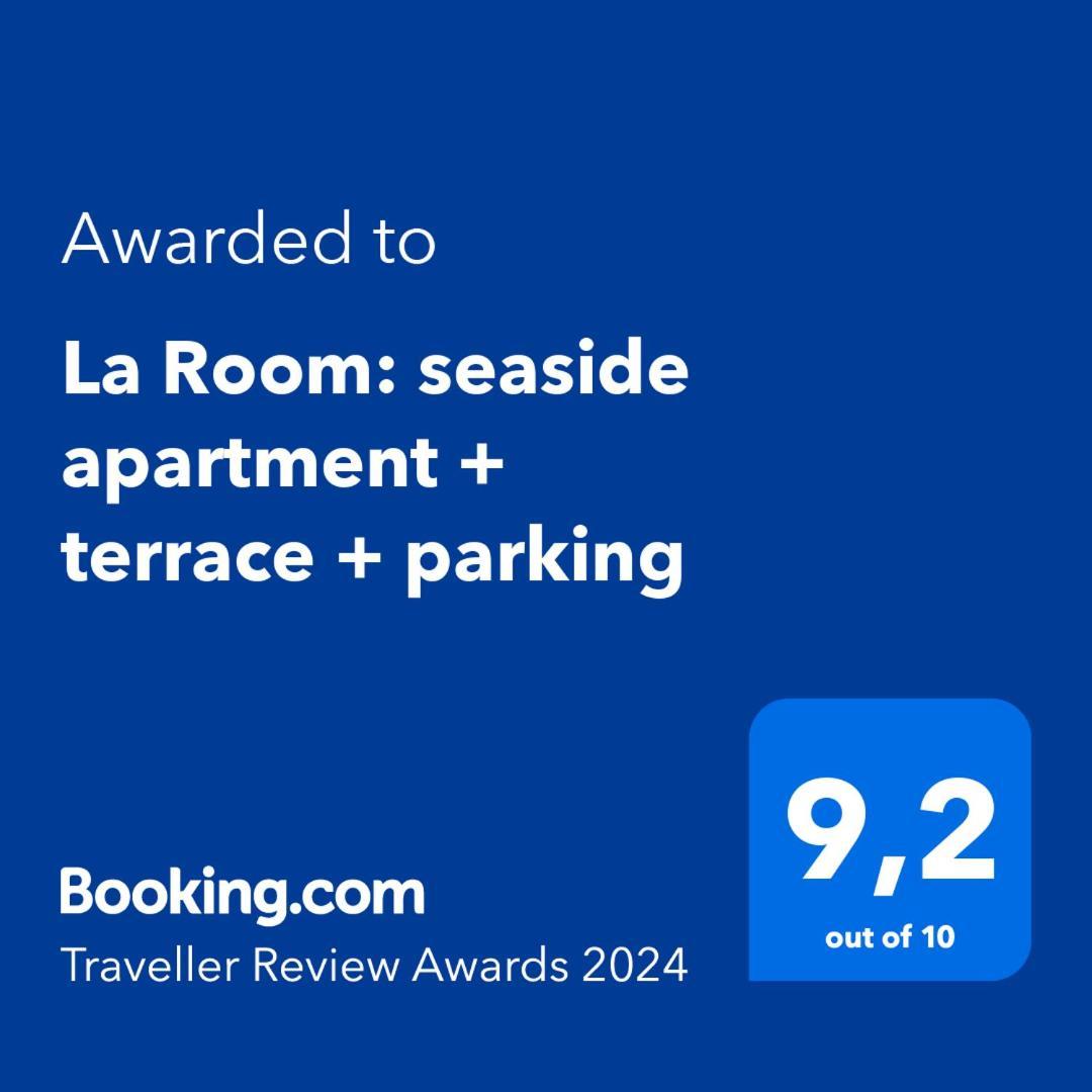 La Room: Seaside Apartment + Terrace + Parking Menton Bagian luar foto